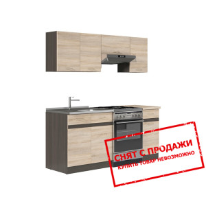 Кухня Junona Line 180 Дуб сонома/Венге BRW...